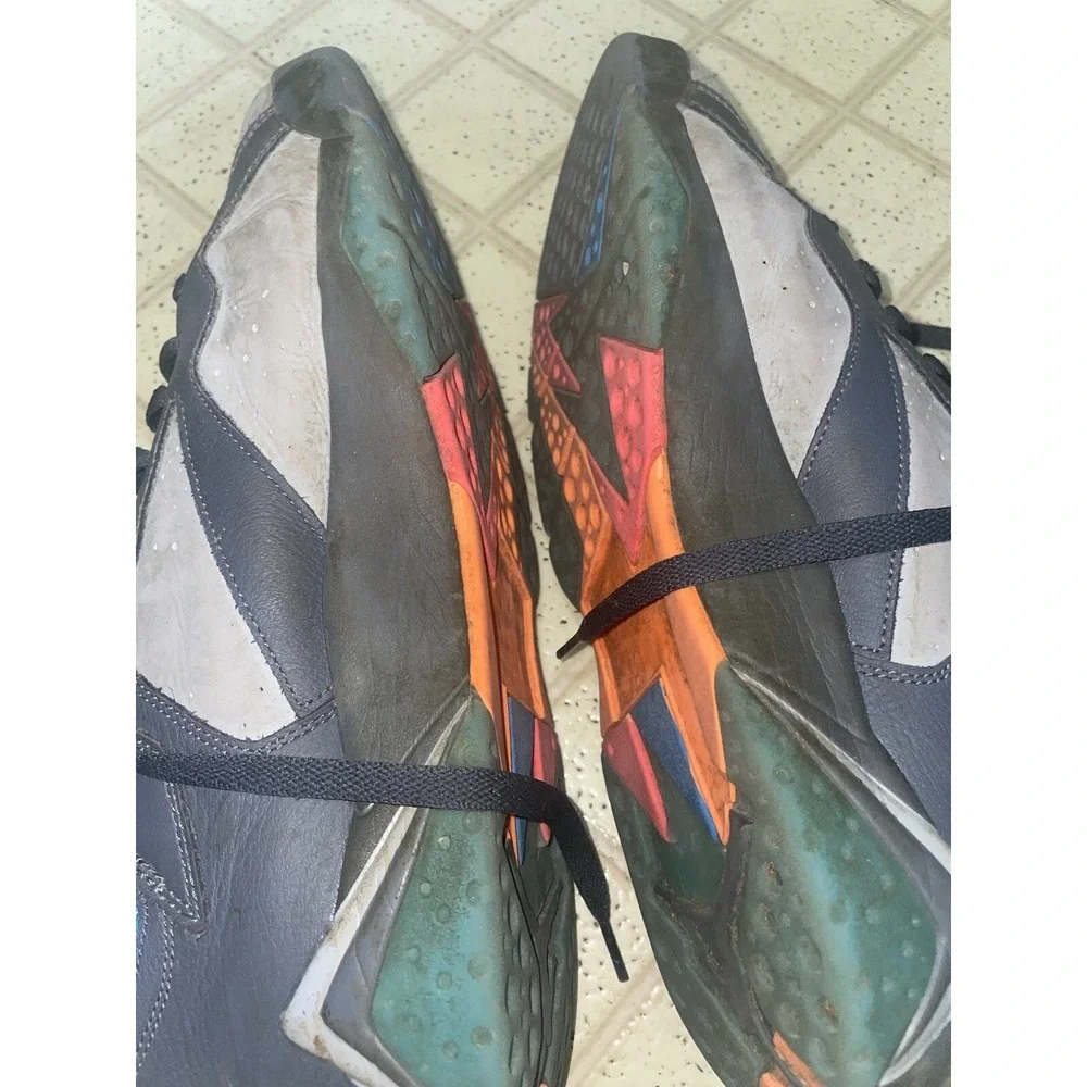 Jordan 7 Retro Barcelona Days Wolf‎ Grey Orange Blue - Size 10.5 - 304775-016